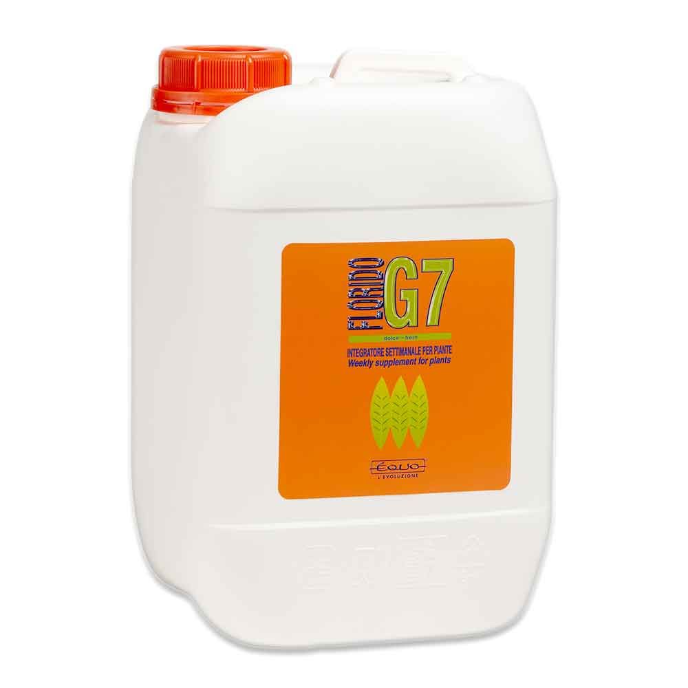 Equo Florido G7 Fertilizzante liquido Base Settimanale per Neofiti 5000ml per 50.000lt