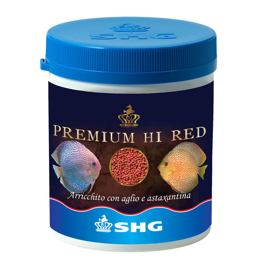 Shg Premium Hi Red con Aglio e Astaxantina Mangime per dolce e marino 500g
