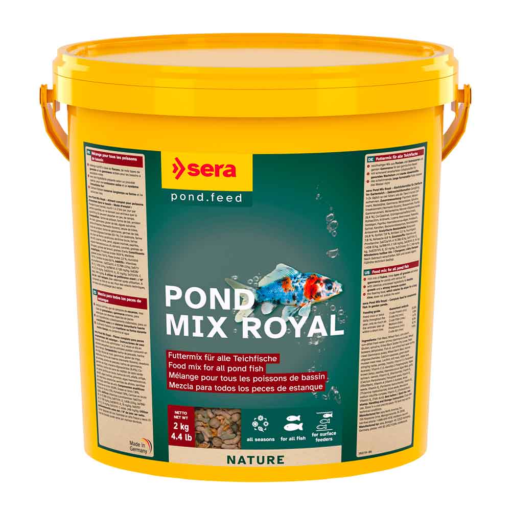 Sera Pond Mix Royal Scaglie e Sticks 10l 2Kg
