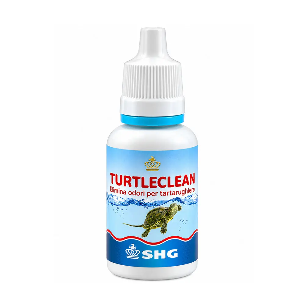 Shg Turtleclean contro gli odori delle tartarughe 20ml per 100lt