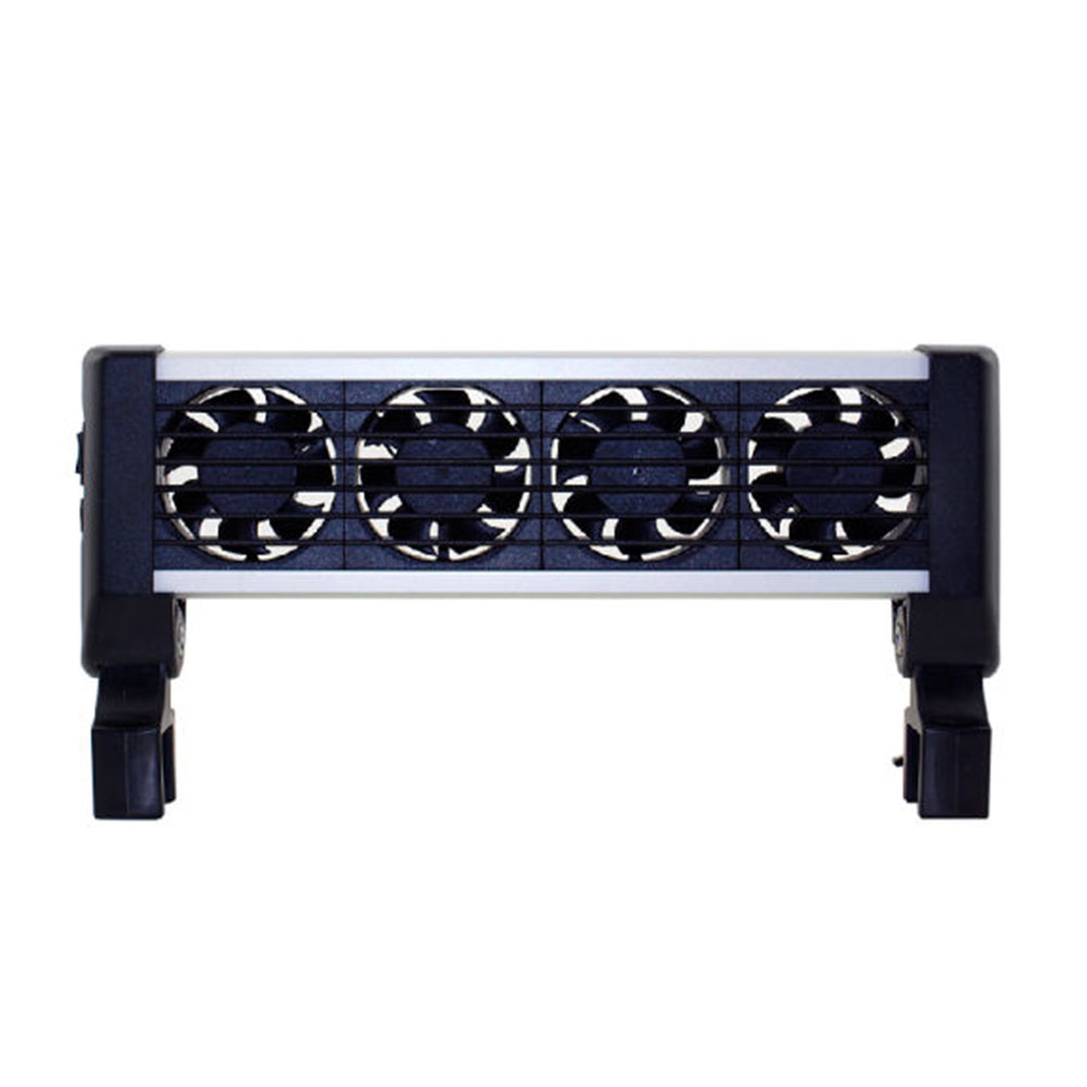 Blau Aquaristic Aquaventilador 4 Ventoline orientabili a 4 velocità per raffreddamento acquario