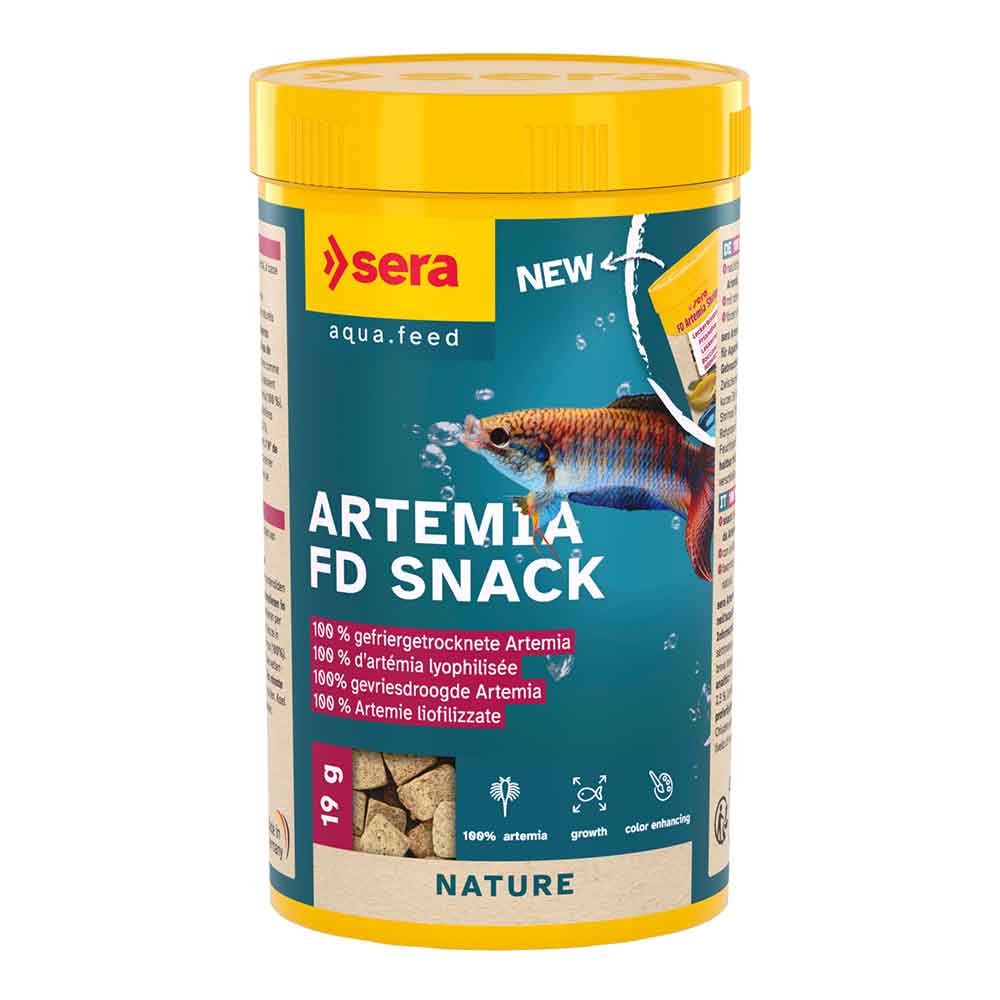 Sera Artemia FD Snack Nature liofilizzata 250ml 19g