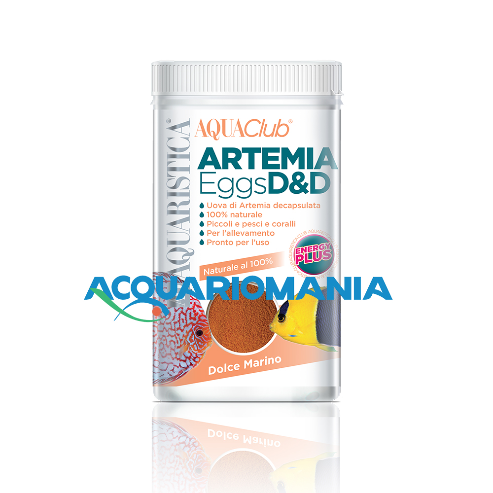AQ ArtemiaEggs D&D Uova di artemia decapsulata 170ml 92gr