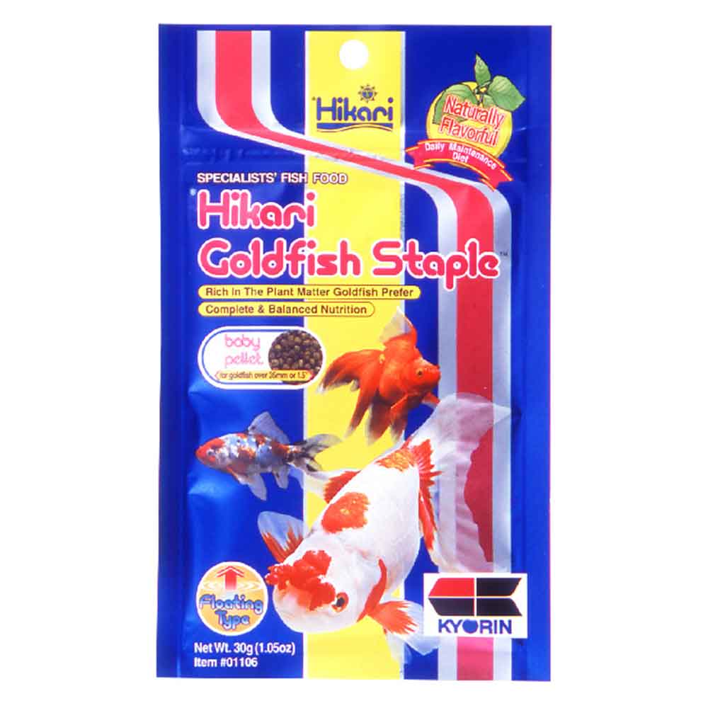 Hikari Goldfish Staple Baby Alimento per piccoli pesci rossi 30gr