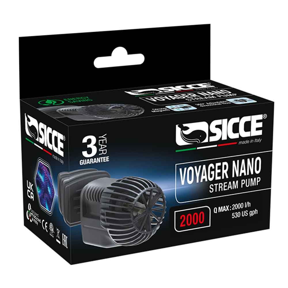 Sicce Nano Voyager Stream Pump pompa di movimento 2000 l/h