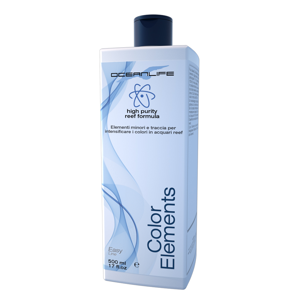 Oceanlife Color Elements elementi traccia per la colorazione dei coralli 500 ml