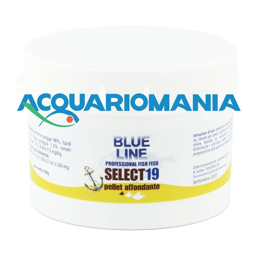 Blue line Select 19 pellet affondante 100g
