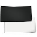 Juwel Sfondo Poster 3 esterno double face S bianco/nero 60x30 cm