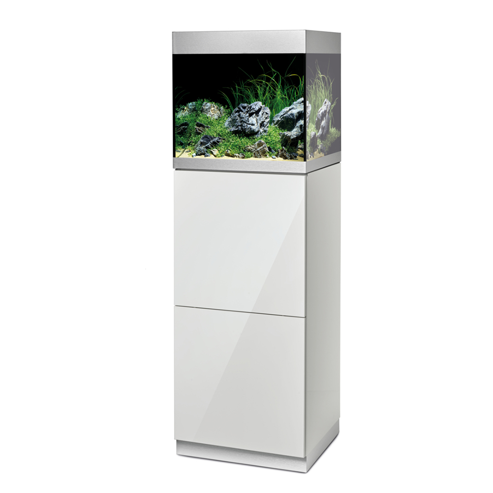 Oase Acquario HighLine 125 con Supporto Bianco 50x50x157h cm