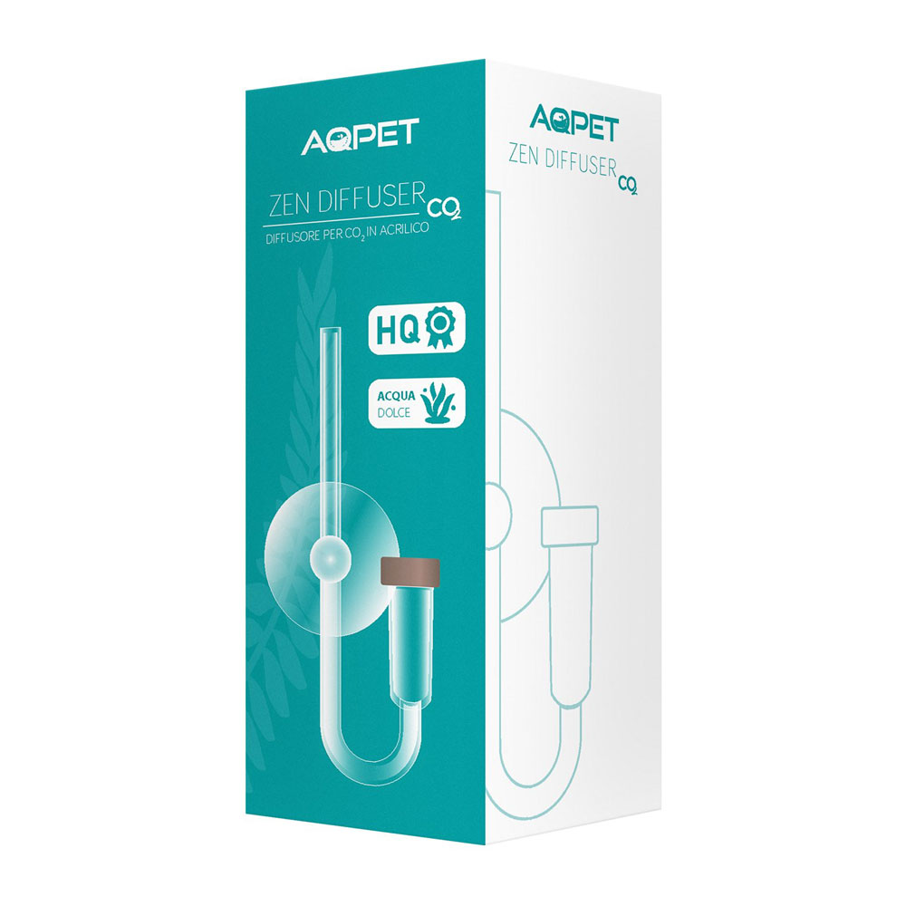 Aqpet Zen Diffuser CO2 Atomizzatore in acrilico large