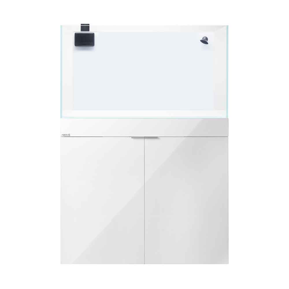 Aqpet Aqua 90 Complete Acquario Marino con supporto Bianco 90x50x50cm 225L