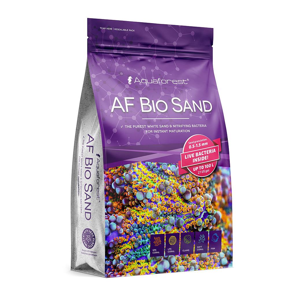 Aquaforest Bio Sand Sabbia Viva per Marino e DSB 0,5-1,5mm 7,5kg