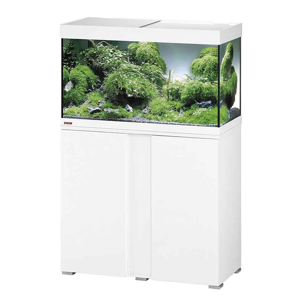 Eheim Vivaline 126 Led Acquario con Supporto Bianco 80x35x45h 126l