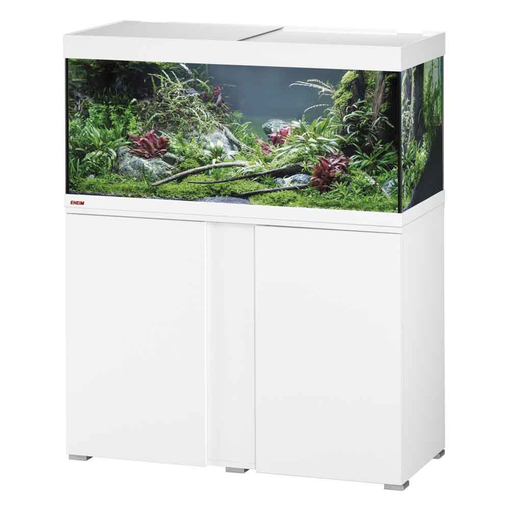 Eheim Vivaline 180 Led Acquario con Supporto Bianco 101x41x119h 180l