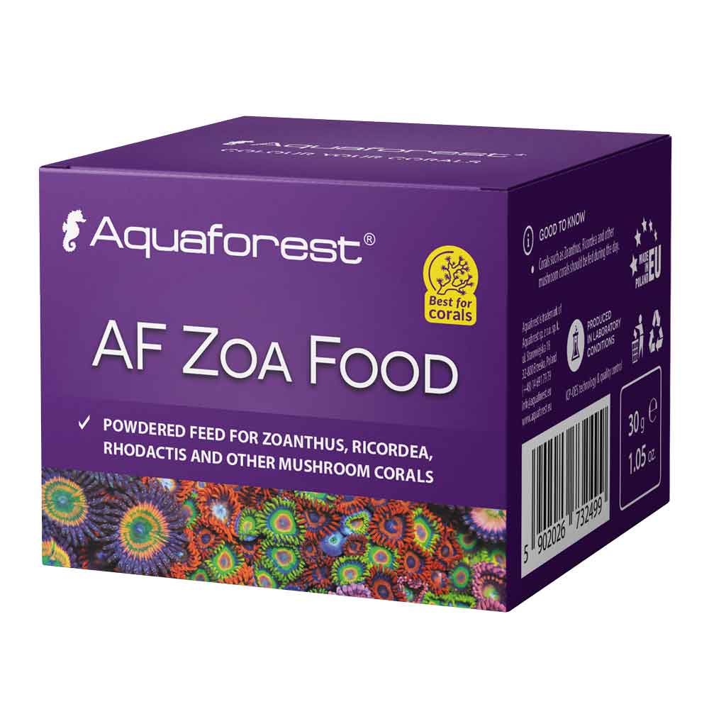 Aquaforest AF ZOA Food Alimento per Zoanthus e Ricordea 30g