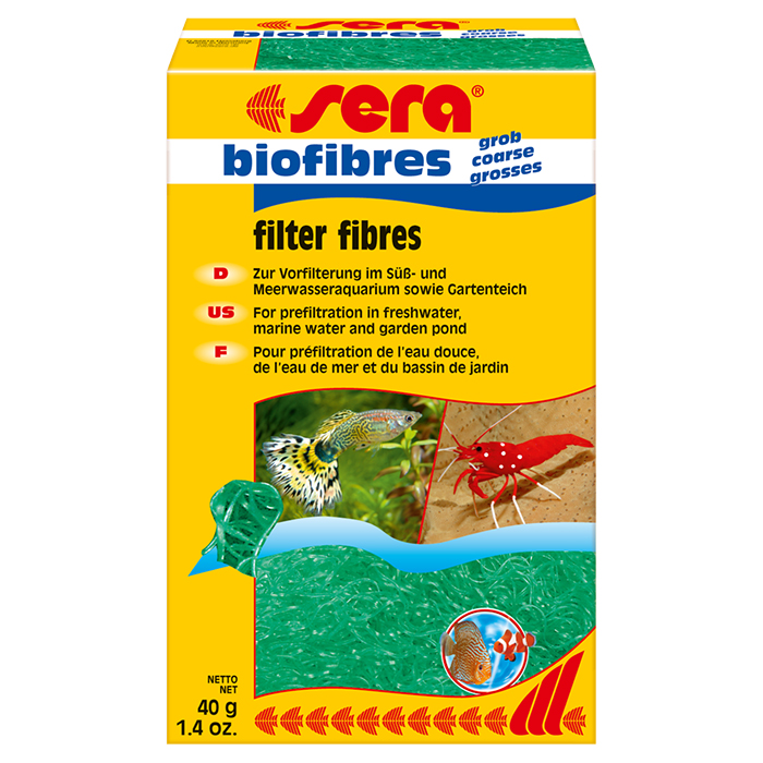 Sera Biofibres Grossa prefiltraggio Biomeccanico 40 g