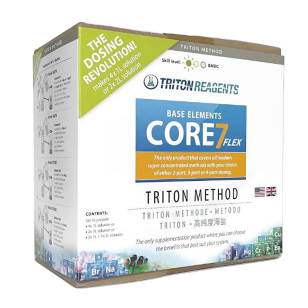 Triton Reagents CORE7 FLEX Base Elements Elementi essenziali Triton Methods 4x1 o 2x2 litri