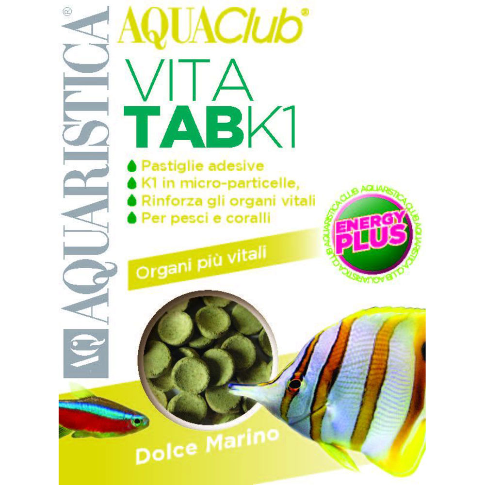 AQ Aquaristica Vita Tab K1 per Pesci e Coralli 100pz