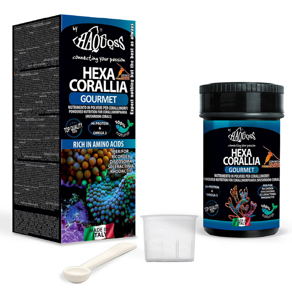 Haquoss Hexa Corallia Gourmet Alimento per coralli 100ml 45gr