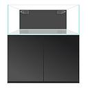 Blau Aquaristic Set Cubic Super Reef 122 Nero Acquario Marino con Supporto Stand HD Core 366 Litri