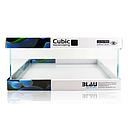 Blau Aquaristic Cubic Aquascaping Shallow 44 Ultra Clear Acquario 44lt 62x36x20cm