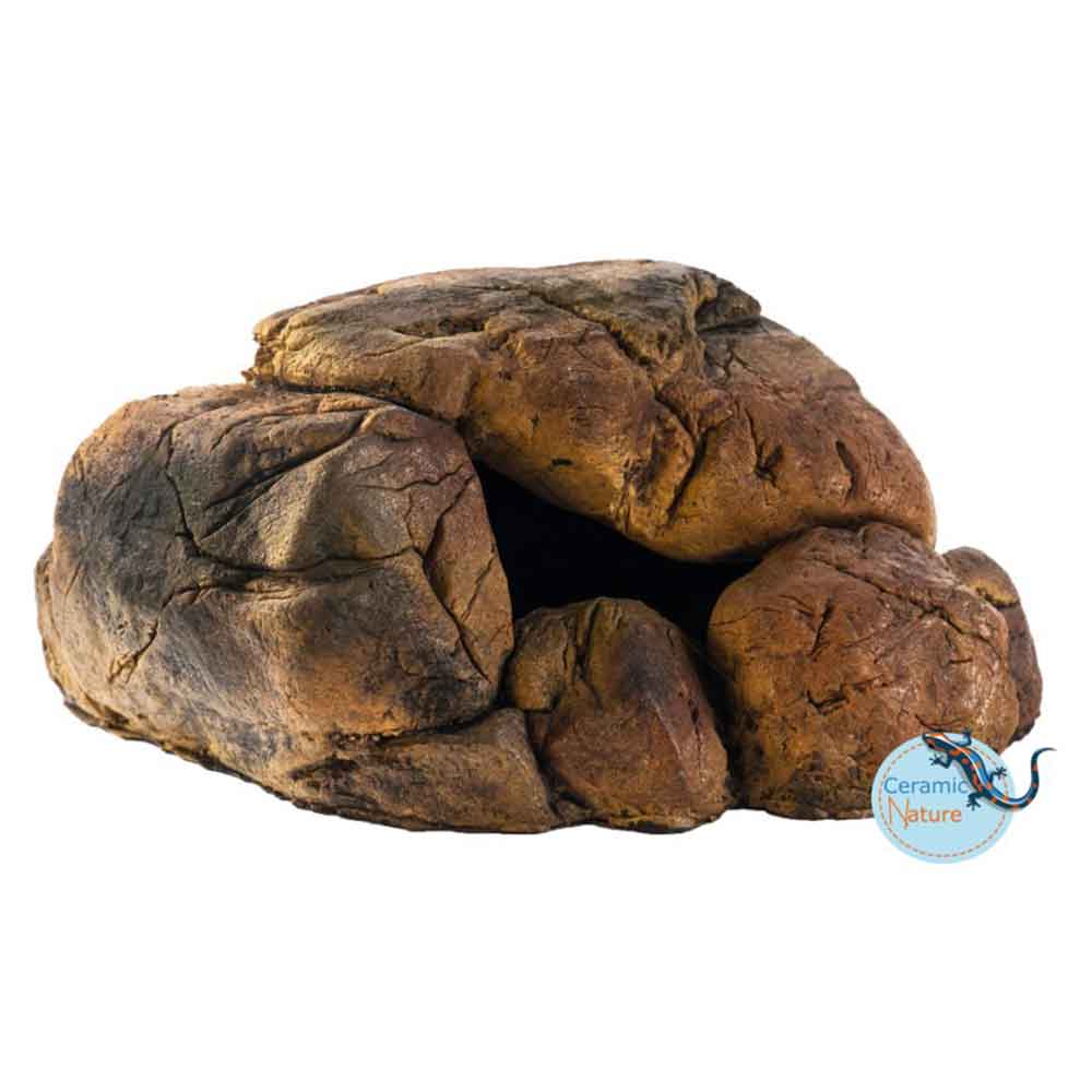 Ceramic Nature Stones KH-45 Roccia decorativa 12x12x13cm