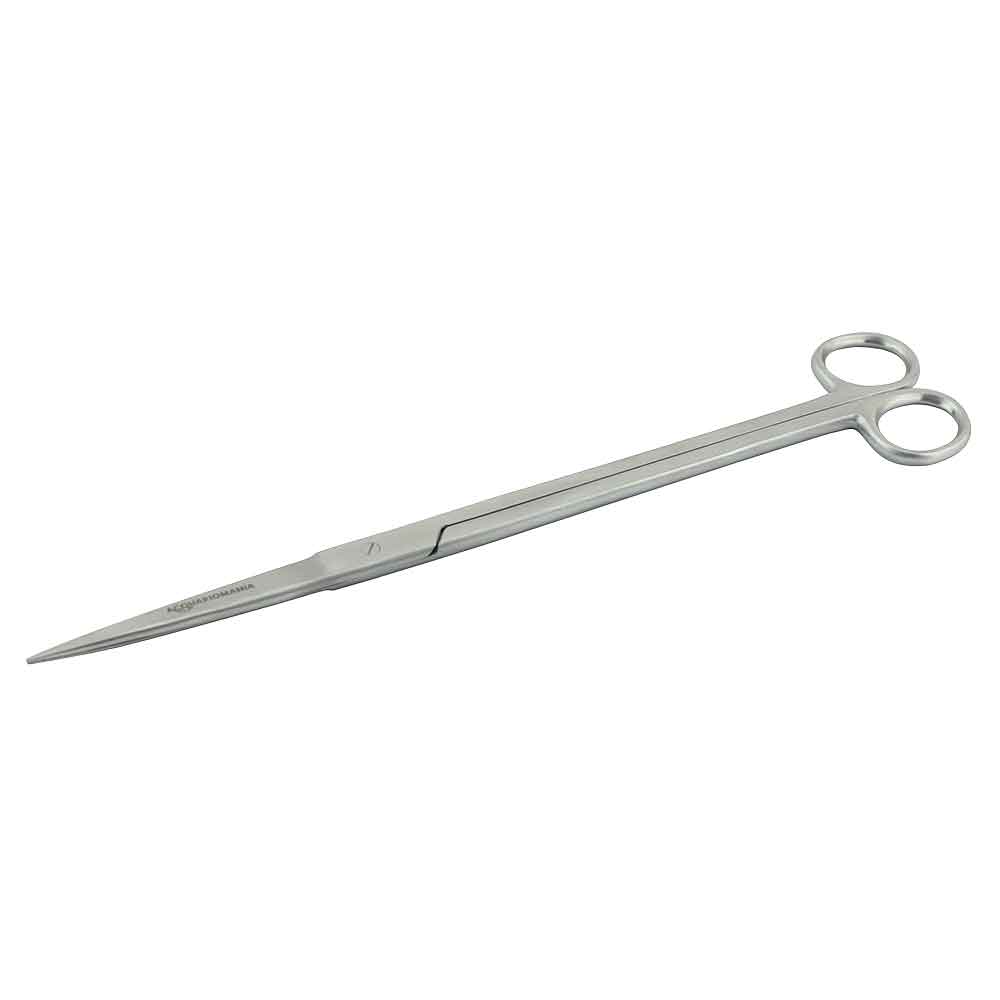 Acquariomania Forbici Acciaio Inox Punta dritta 16cm