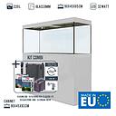 Amtra Acquario Alux Bianco Combi con Mobile e Filtraggio 330L 120x50x148h cm