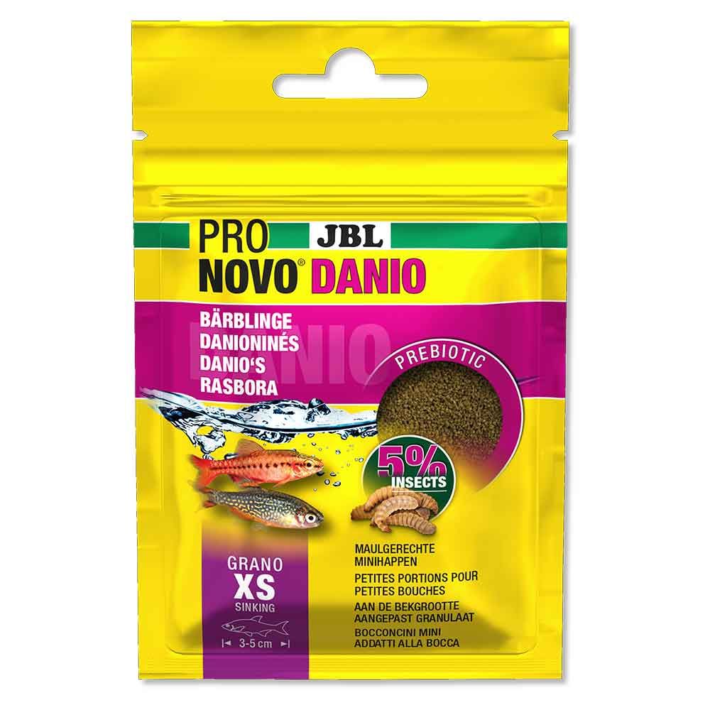 Jbl ProNovo Danio Grano XS Granulare con Insetti e Prebiotici 20ml 16gr