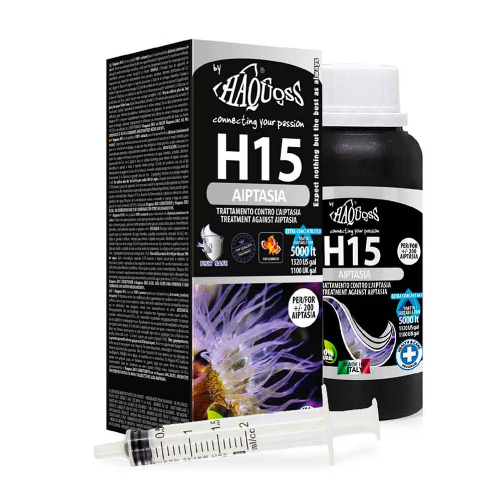 Haquoss H15 Aiptasia Trattamento contro Aiptasia 100ml