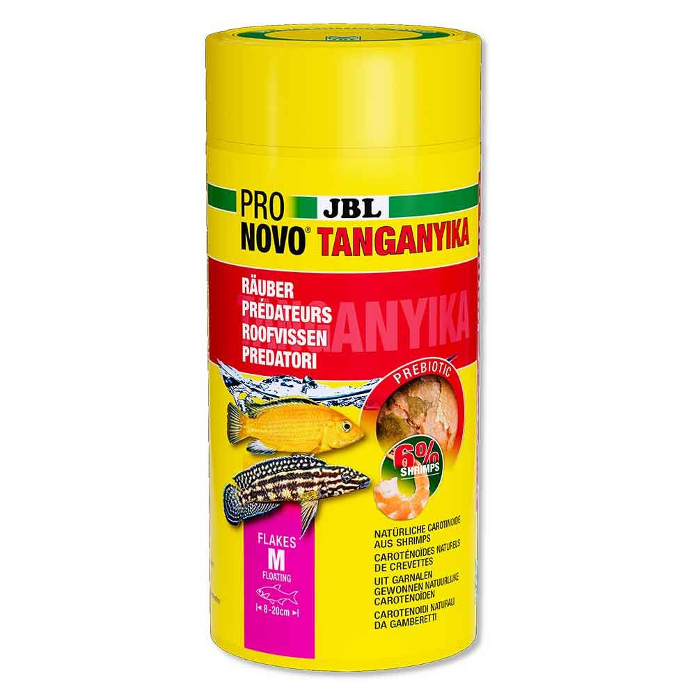 Jbl ProNovo Tanganyka Flakes M Scaglie con Shrimps e Prebiotici 1000ml 170gr