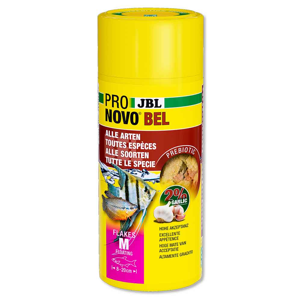 Jbl ProNovo Bel Flakes M Scaglie con Aglio e Prebiotici 250ml 45gr
