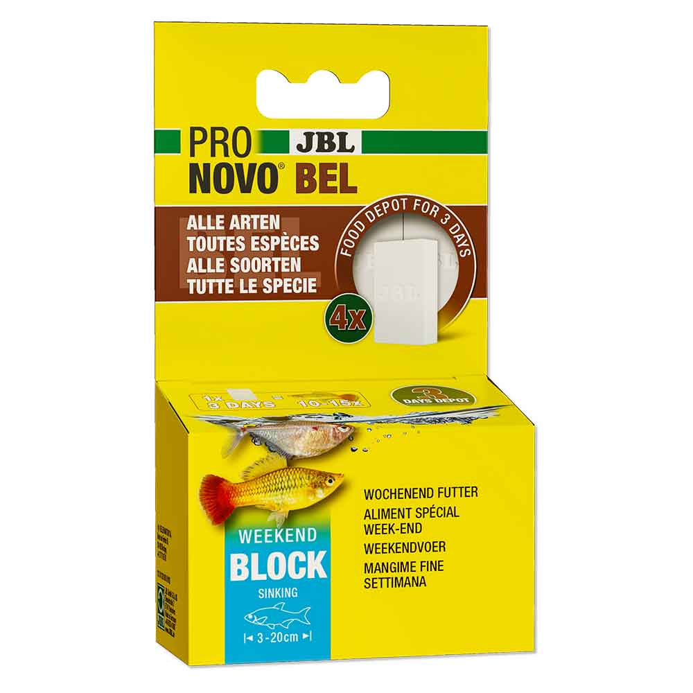 Jbl Pronovo Bel Weekend Cibo per vacanze 4 Tabs 20gr
