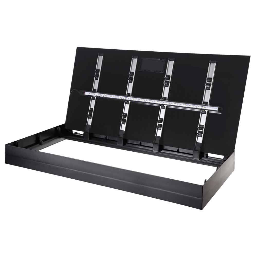 Sera Aqua Tank Light Set Cover 1 LED Coperchio per acquario 82,7x41x8h cm