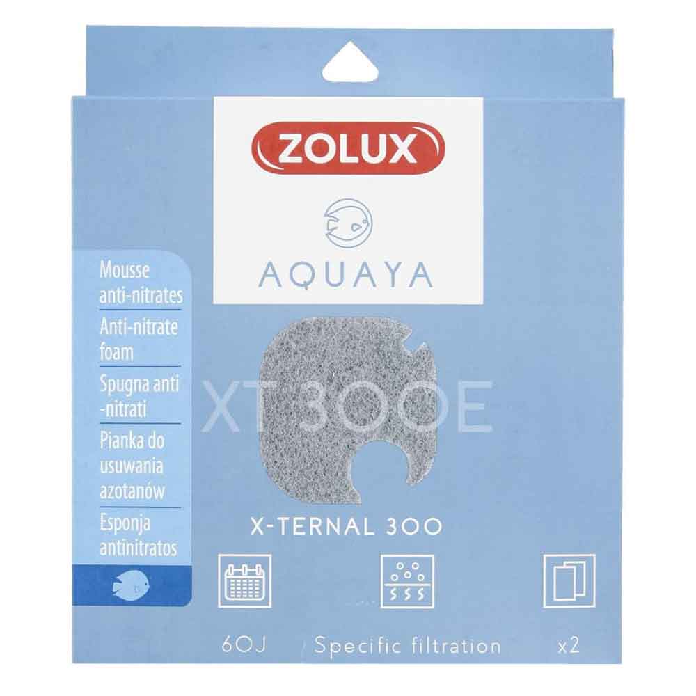 Zolux Aquaya Ricambio Spugna Antinitrati Filtro Esterno X-Ternal 300 2pz