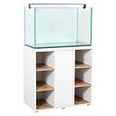Zolux Acquario Aqua IdroMax Bianco 160 Completo con Supporto 83,5x45x130h cm