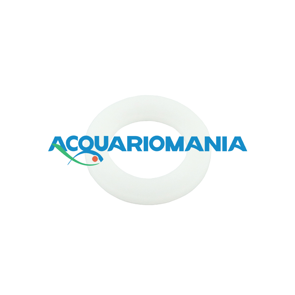 Oring Guarnizione per Bombole CO2 ricaricabili Attacco standard 18,20mm foro da 11,40mm bianco