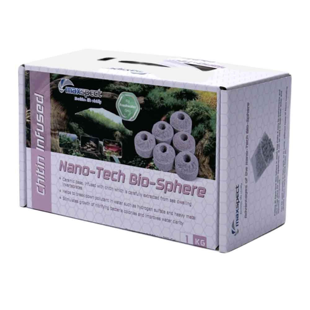 Maxspect Nano Tech Bio Spheres Chitin per acqua dolce 1KG 40pz