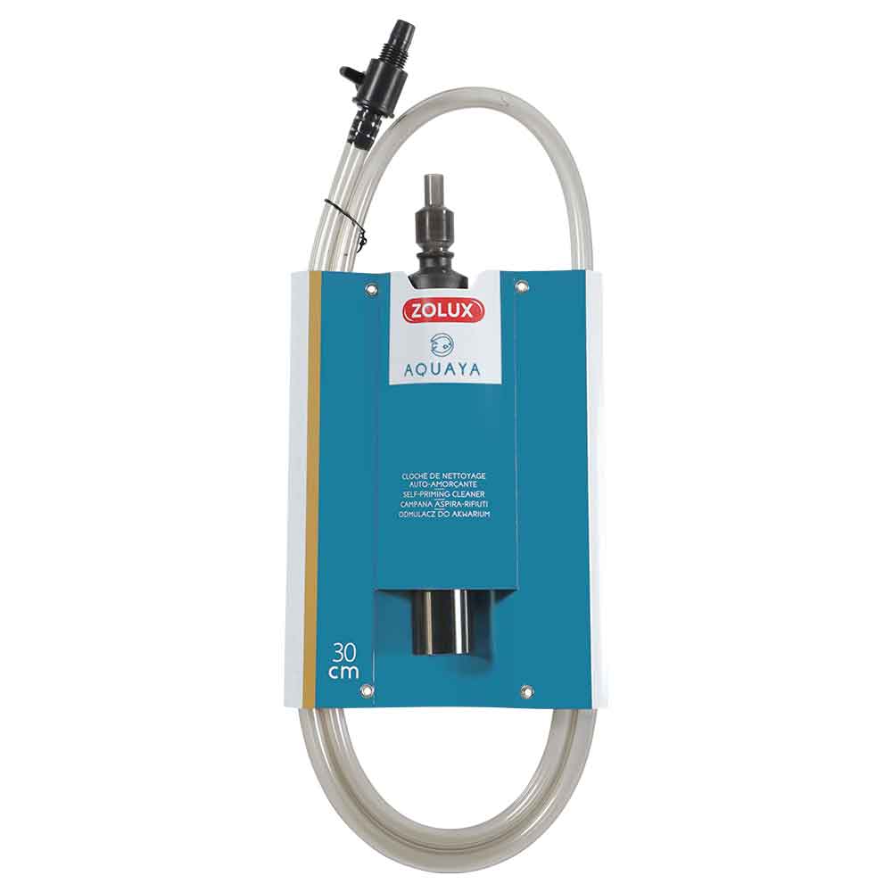 Zolux Aquaya Sifone Premium autoinnescante per cambio acqua e pulizia fondo 30cm