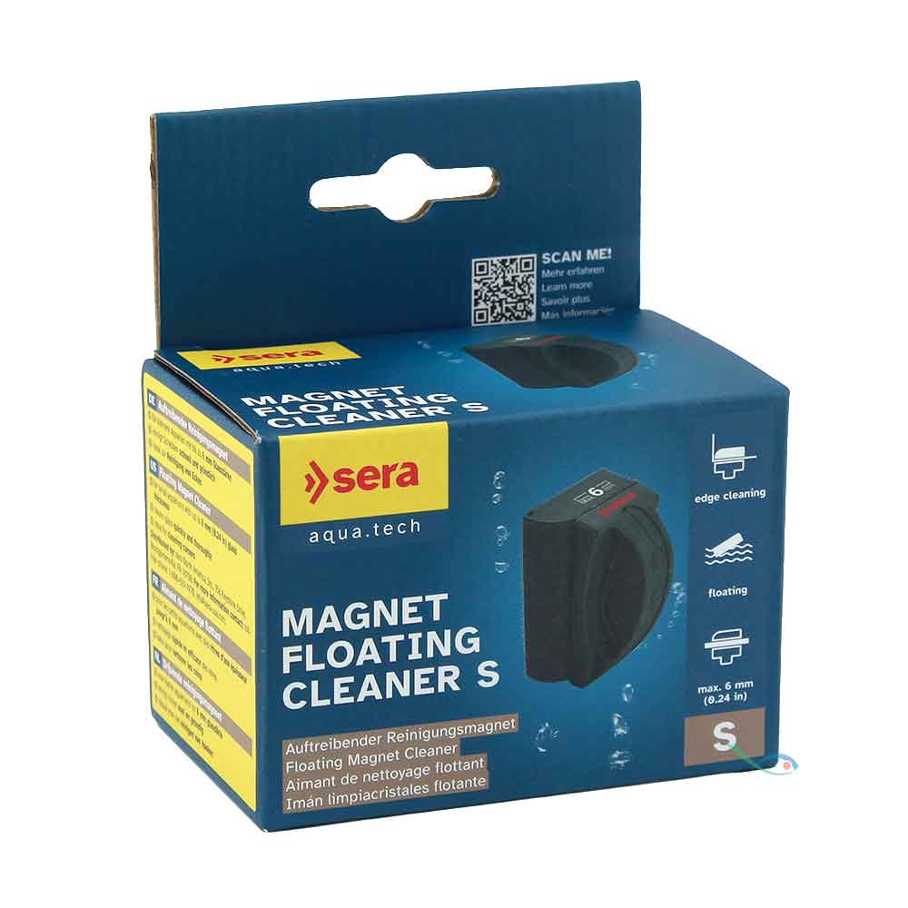 Sera Magnet Cleaner Floating Calamita galleggiante S per vetri fino a 6mm