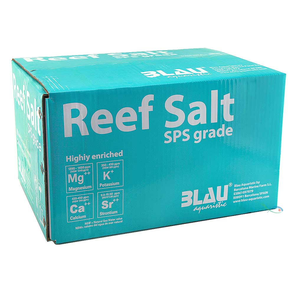 Blau Aquaristic Reef Salt Sps Grade Sale per Acquari di Barriera 20kg/ 600litri Sacco