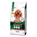 Morando Premium Crocchette Piccola Taglia per Cane con con Suino e Ortaggi 9mm 1,5Kg