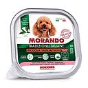 Morando Premium Patè Piccola Taglia per Cane con Suino Carote e Fagiolini 150gr