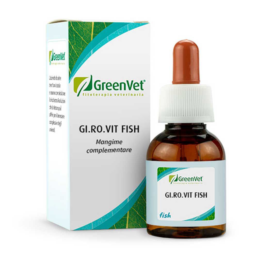 GreenVet Gi.Ro.Vit Fish Multivitaminico per pesci 25gr