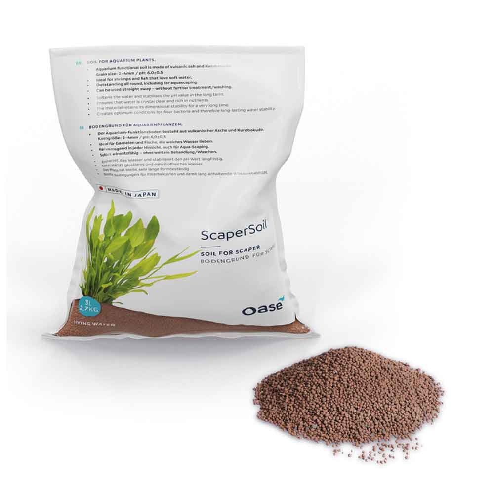 Oase ScaperLine Soil marrone Small 3 litri 2,70Kg 1-1,5mm