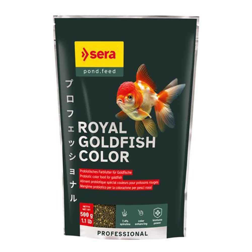 Sera Royal Goldfish Color Mangime Premium Pesci rossi semiaffondante 500gr