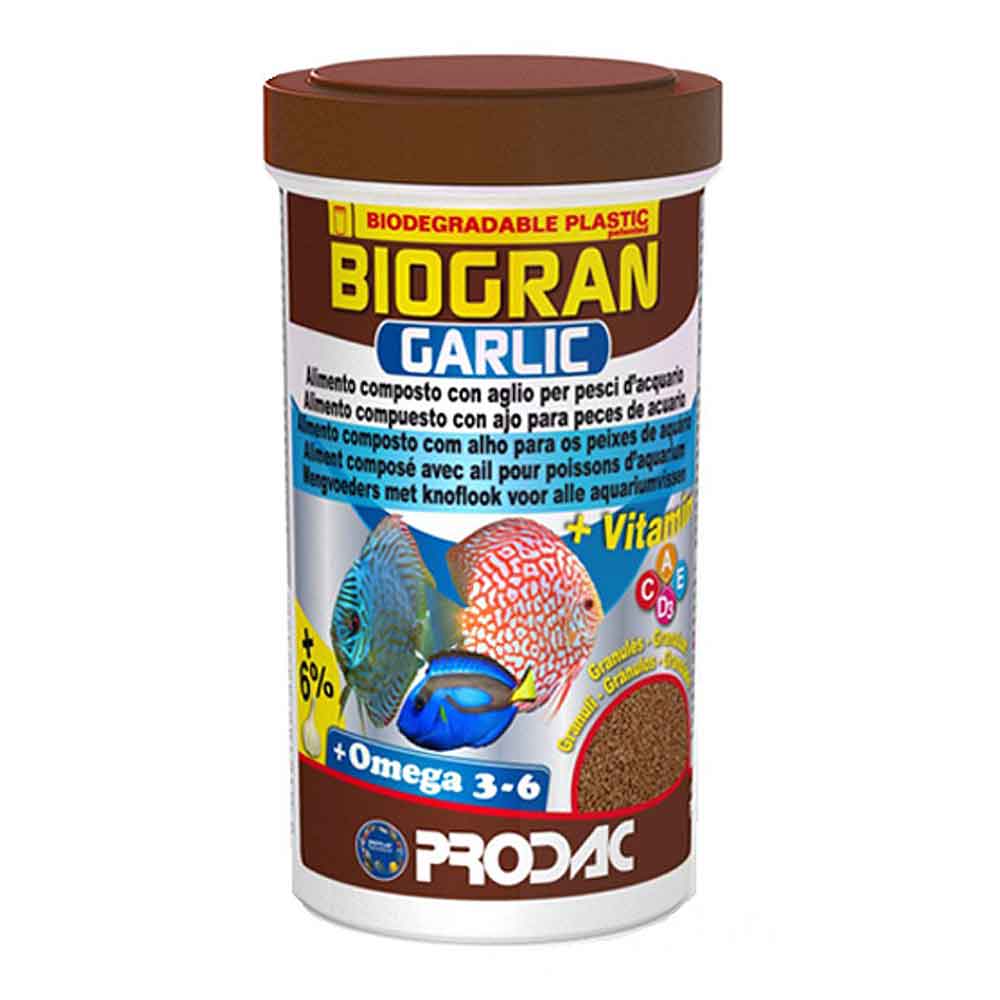 Prodac Biogran Garlic Mangime granulare con aglio 250ml 120gr