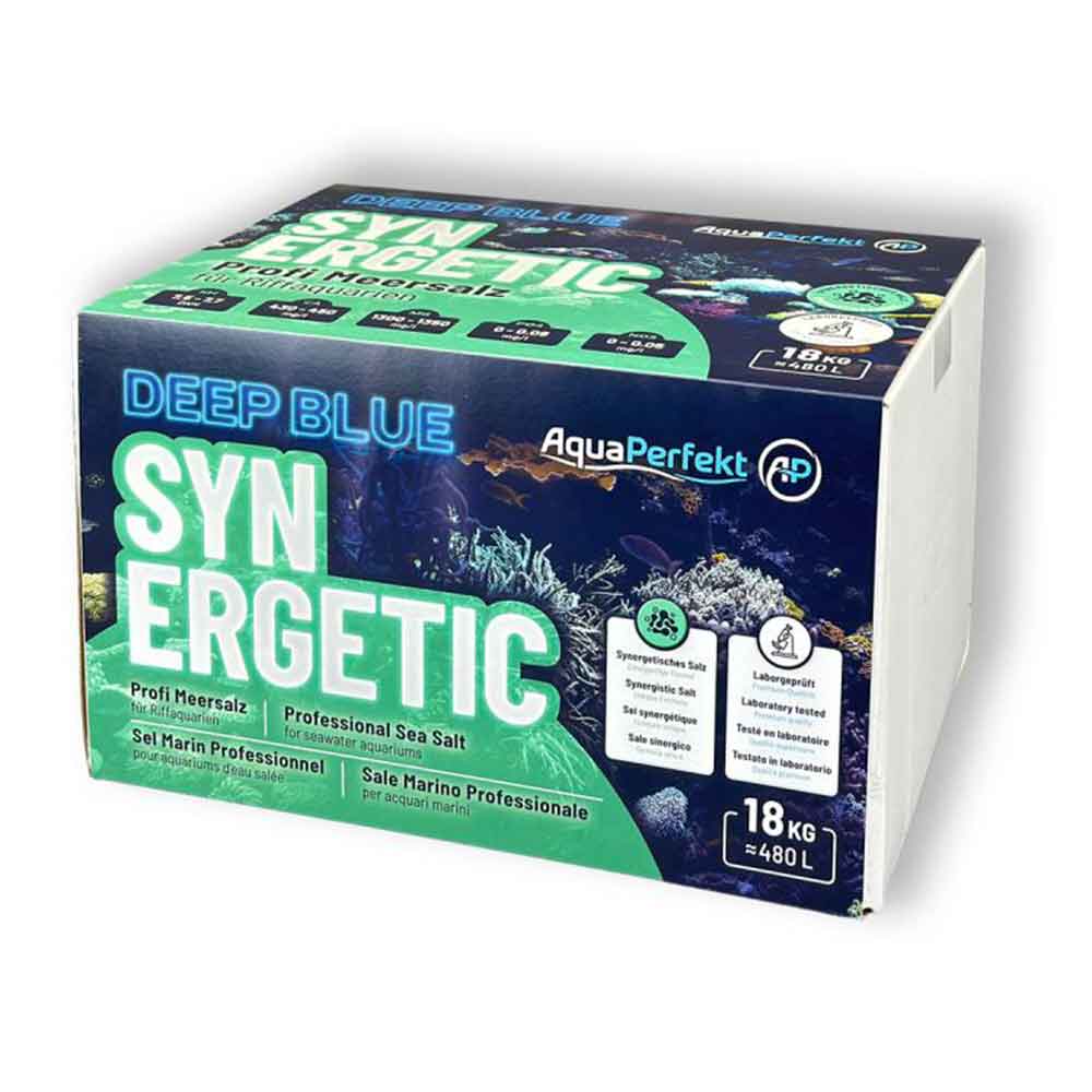 Aquaconnect Deep Blue SynErgetic Sale per acquari Marini 18kg