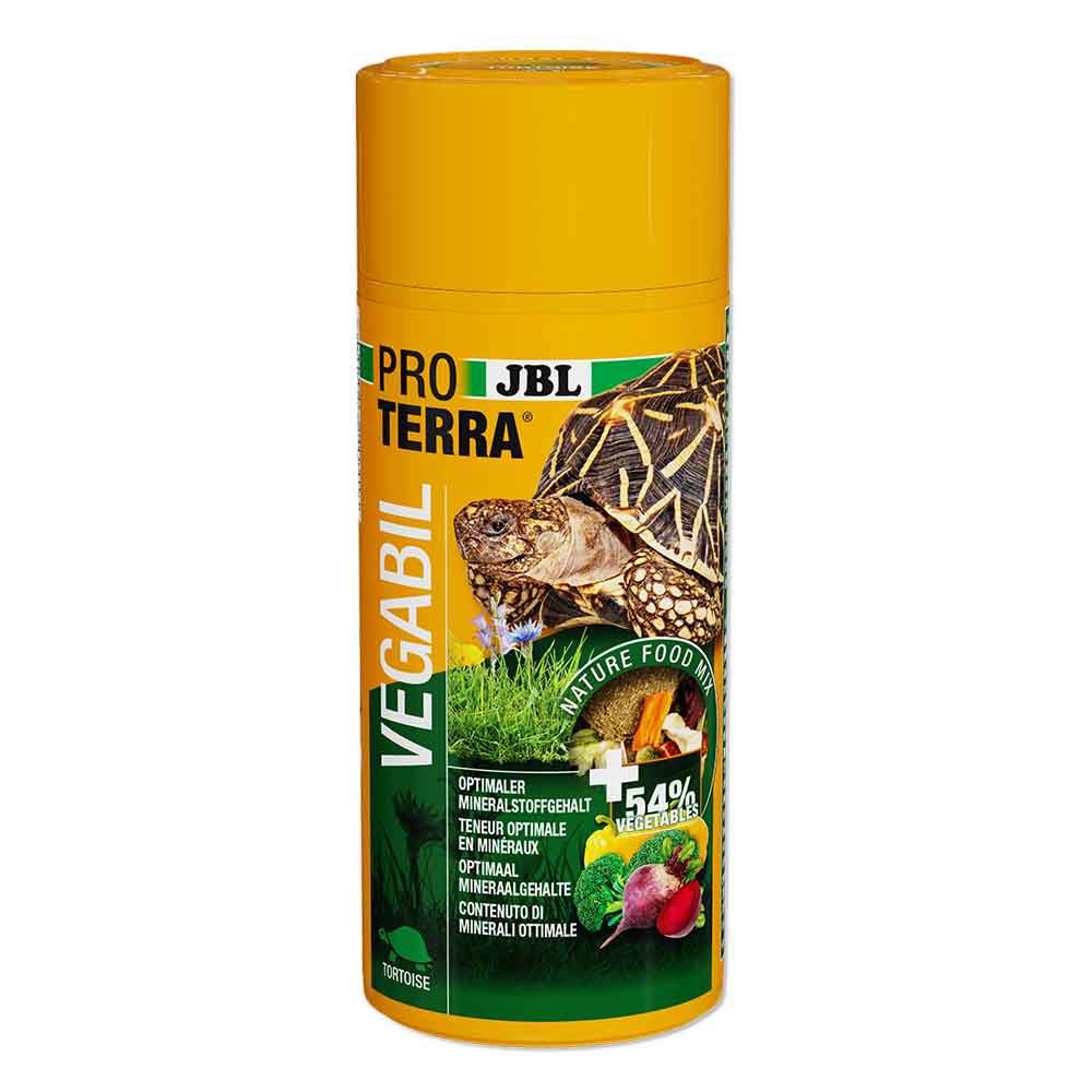 Jbl ProTerra Vegabil Mangime completo in scaglie e verdura per tartarughe di terra 250ml 75gr