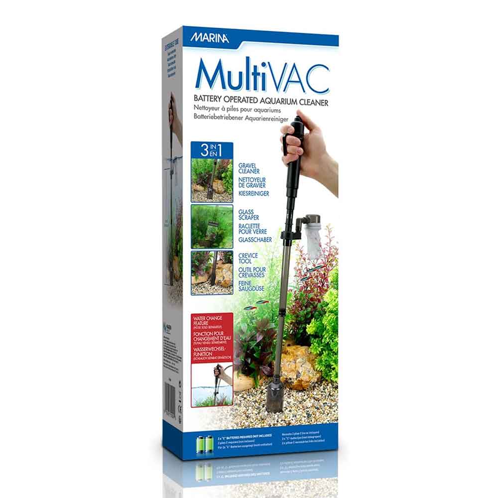 Askoll Multivac Aspiratore del fondale a batteria 3 in 1